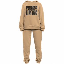Женский костюм Powerlifting logo - PrintSalon