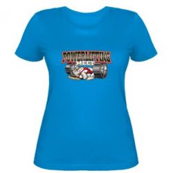 Женская футболка Powerlifting Meet - PrintSalon