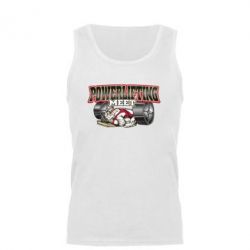 Мужская майка Powerlifting Meet - PrintSalon