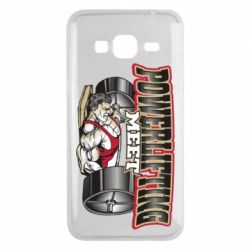 Чехол для Samsung J3 2016 Powerlifting Meet - PrintSalon