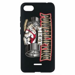 Чехол для Xiaomi Redmi 6A Powerlifting Meet - PrintSalon