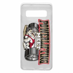 Чехол для Samsung S10 Powerlifting Meet - PrintSalon