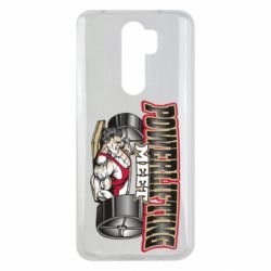 Чехол для Xiaomi Redmi Note 8 Pro Powerlifting Meet - PrintSalon