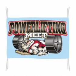 Флаг Powerlifting Meet - PrintSalon