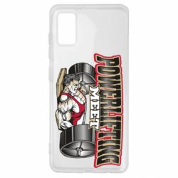 Чехол для Samsung A41 Powerlifting Meet - PrintSalon