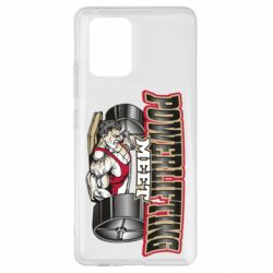 Чехол для Samsung S10 Lite Powerlifting Meet - PrintSalon