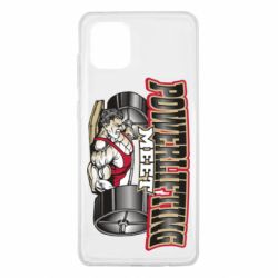 Чехол для Samsung Note 10 Lite Powerlifting Meet - PrintSalon