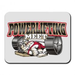 Коврик для мыши Powerlifting Meet - PrintSalon