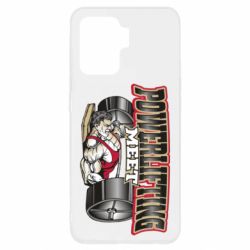 Чехол для Oppo Reno 5 Lite Powerlifting Meet - PrintSalon