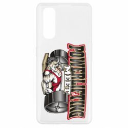 Чехол для Oppo Find X2 Powerlifting Meet - PrintSalon