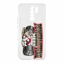 Чехол для Xiaomi Redmi 9 Powerlifting Meet - PrintSalon