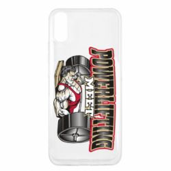 Чехол для Xiaomi Redmi 9a Powerlifting Meet - PrintSalon