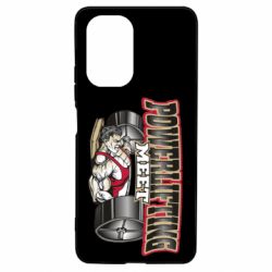 Чехол для Xiaomi Poco F3/K40 Powerlifting Meet - PrintSalon