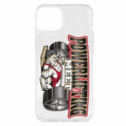 Чехол для iPhone 14 Plus Powerlifting Meet - PrintSalon