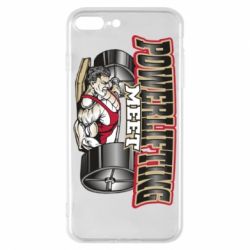 Чехол для iPhone 8 Plus Powerlifting Meet - PrintSalon