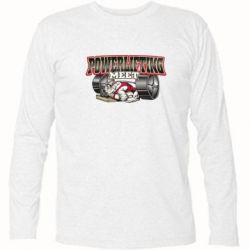 Футболка с длинным рукавом Powerlifting Meet - PrintSalon