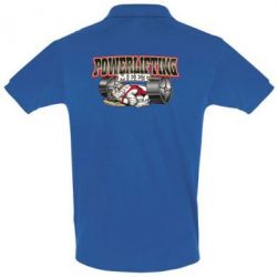 Мужское поло Powerlifting Meet - PrintSalon