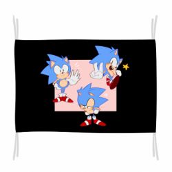 Флаг Funny Sonic - PrintSalon
