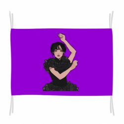 Флаг Уэнсдей арт - PrintSalon