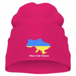 Детская шапка Pray for peace - PrintSalon