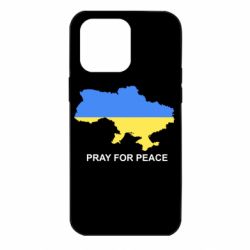 Чехол для iPhone 14 Pro Max Pray for peace - PrintSalon