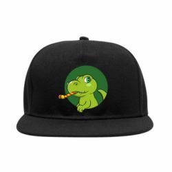 Снепбек Праздничный динозавр - PrintSalon