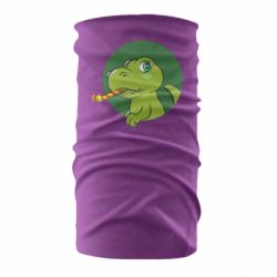 Бандана Праздничный динозавр - PrintSalon