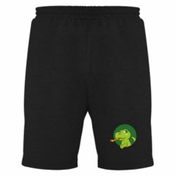 Мужские шорты Праздничный динозавр - PrintSalon
