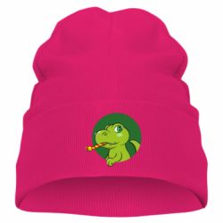Детская шапка Праздничный динозавр - PrintSalon