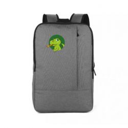 Рюкзак для ноутбука Праздничный динозавр - PrintSalon