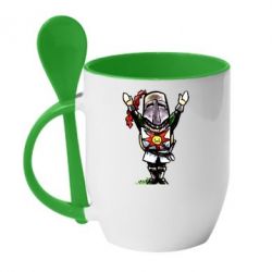 Чашка з ложкою Prepare to Cry - PrintSalon