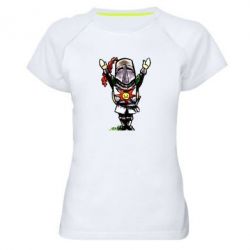 Жіноча футболка для спорту Prepare to Cry - PrintSalon