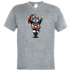 Чоловіча футболка з V-подібним вирізом Prepare to Cry - PrintSalon