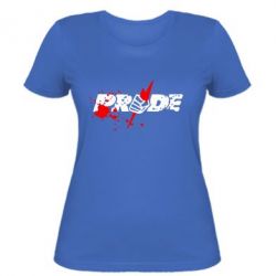 Женская футболка Pride Logo - PrintSalon