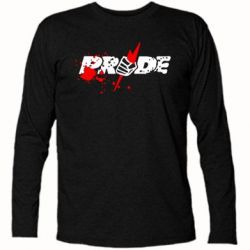 Футболка с длинным рукавом Pride Logo - PrintSalon