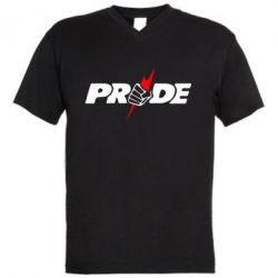 Мужская футболка  с V-образным вырезом Pride - PrintSalon