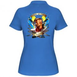 Женское поло Прислів'я "рабів до раю не пускають" - PrintSalon