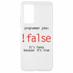 Чехол для Xiaomi Mi 10T/10T Pro Programmer joke: !false - PrintSalon