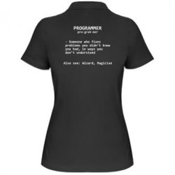 Жіноче поло Programmer - PrintSalon