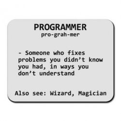 Килимок для миші Programmer - PrintSalon