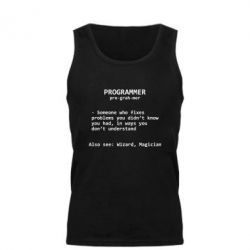 Майка чоловіча Programmer - PrintSalon