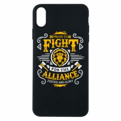 Чохол для iPhone Xs Max Proud to fight for the Alliance - PrintSalon