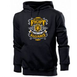 Чоловіче худі Proud to fight for the Alliance - PrintSalon