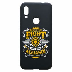 Чохол для Xiaomi Redmi 7 Proud to fight for the Alliance - PrintSalon