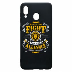 Чохол для Samsung A20 Proud to fight for the Alliance - PrintSalon