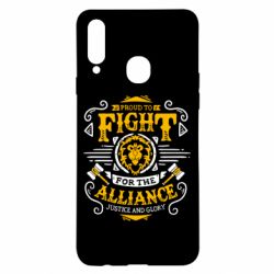 Чохол для Samsung A20s Proud to fight for the Alliance