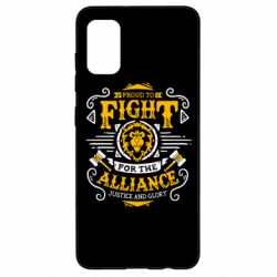Чохол для Samsung A41 Proud to fight for the Alliance - PrintSalon