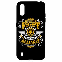 Чохол для Samsung A01 / M01 Proud to fight for the Alliance - PrintSalon