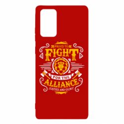 Чохол для Samsung Note 20 Proud to fight for the Alliance - PrintSalon