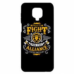 Чохол для Xiaomi Redmi Note 9S / 9Pro / 9Pro Max Proud to fight for the Alliance - PrintSalon